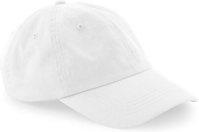 Beechfield Damen / Herren 6 Panel Basecap Dad Cap flaches Profil Kappe
