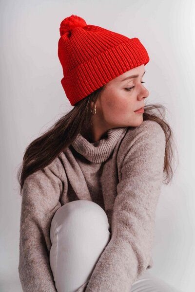 Grote Strick Pudelmütze WASSERTURM GOTS-zertifiziert