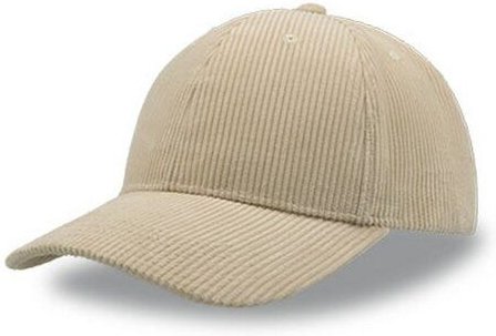 Atlantis Headwear Atlantis Cord Cap, Kord Kappe Retro rPET Vintage