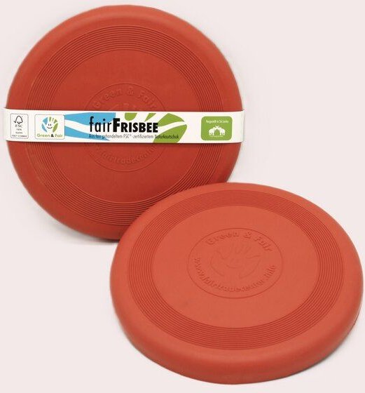 Green&Fair Frisbee aus Naturkautschuk