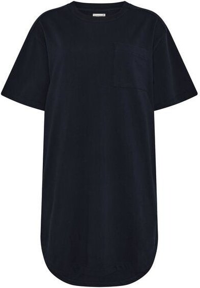 KnowledgeCotton Apparel T-Shirt-Kleid aus Bio-Baumwolle