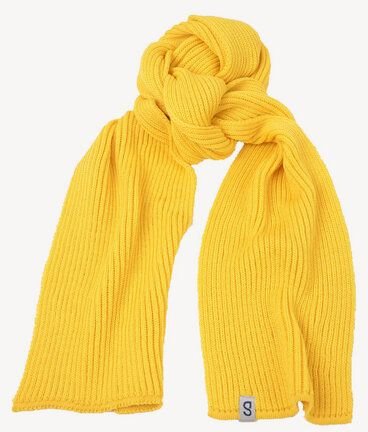 Grote Strick Gerippter Feinstrickschal GOSEBURG 100% GOTS-zertifizierte Merinowolle