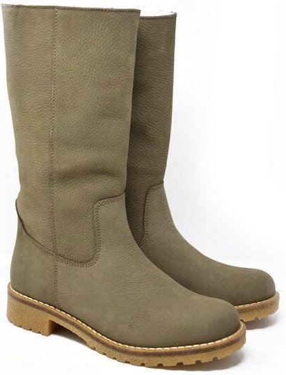 Grünbein Stiefel Iben Slim Fit Warmfutter khaki