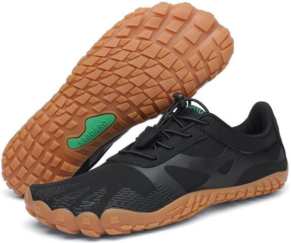 SAGUARO Barfußschuhe vegan Sport-Schuhe Damen Herren Minimalschuhe Laufschuhe