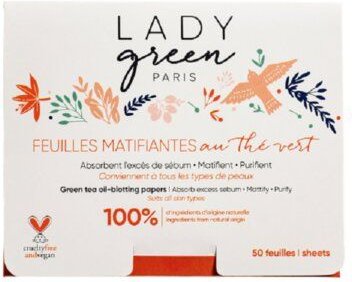 Thumbnail - Lady Green Tea Oil Blotting Papers