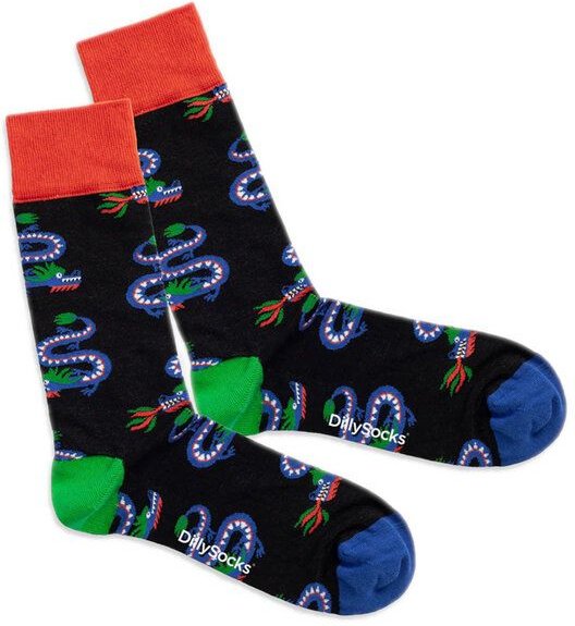 DillySocks Bunte Socken, Bio Baumwolle, Dragon Year