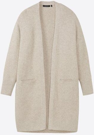 Damen Strickcardigan aus Bio-Woll & Bio-Baumwolle Mix - PRIMULA - recolution