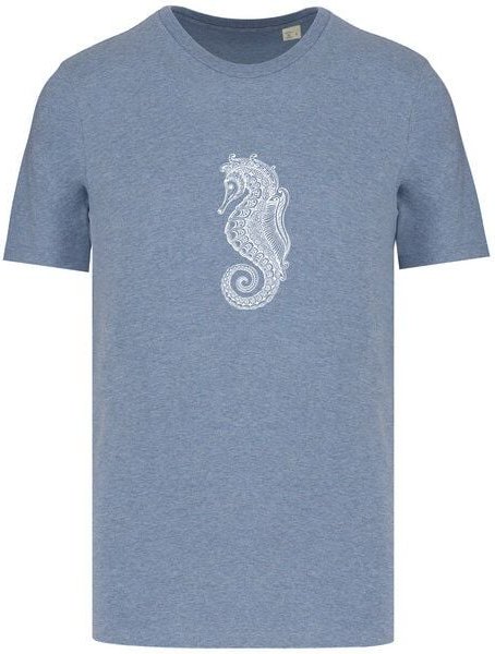 Brandless Basic Bio T-Shirt Nr.4 Seepferd 155g/m² XXS - 5 XL