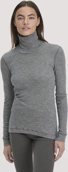 hessnatur Rollkragen-Shirt mit Bio-Merinowolle und Seide