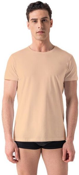 Burnell & Son Unterhemd Herren 3er Pack mit Rundhals - Extra Lang mit Kurzarm Basic Slim Fit