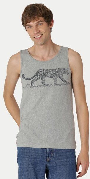 Peaces.bio - handbedruckte Biomode Bio-Herren-Tank Top Leopard