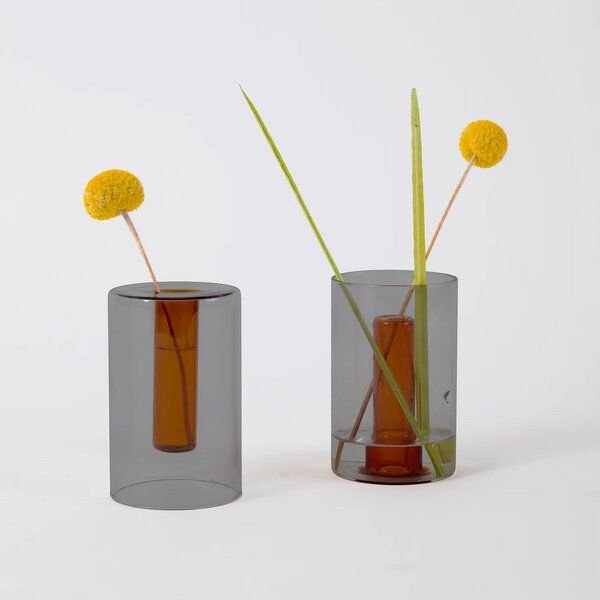 Block Design Wendbare Glasvase - klein