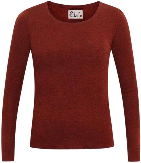 Jalfe Longsleeve Wolle plain melange