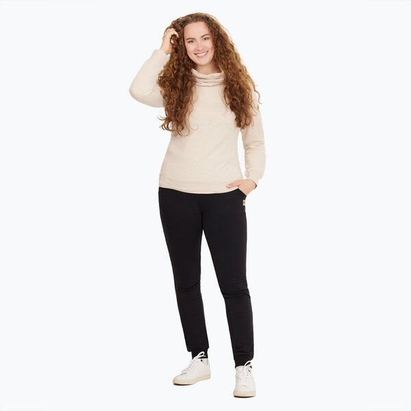 TAO Sportswear Kuscheliger Damen Hoodie COOLIA mit Stehkragen aus Bio-Baumwolle