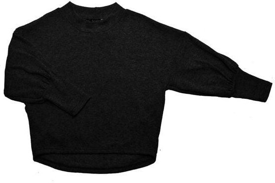 WiDDA berlin Pullover BOXI schwarz aus recycelter Wolle