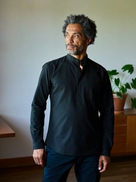 Carpasus - Hemd Juglans mit halber Knopfleiste