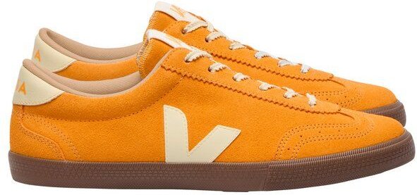 Veja Damen-Sneaker Volley Suede Mango Calcaire Bark
