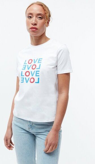 Givn Berlin T-Shirt GBFINE (LOVE) aus Bio-Baumwolle mit Print
