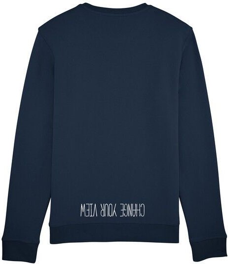 Human Family Bio Unisex Rundhals-Sweatshirt - "Change your view"