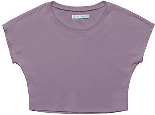 l'amour est bleu Cropped T-Shirt Modell Emma