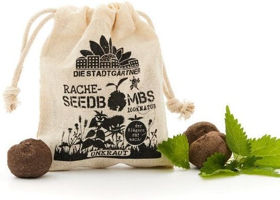 Die Stadtgärtner 8 Samenbomben mit Unkraut-Samen | So klappt's auch mit den Nachbarn...