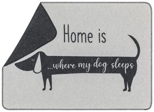 David Fussenegger Haustierdecke “Dackel“ 90 x 70 cm