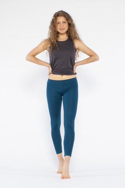 YOIQI Yoga Leggings aus Bio-Baumwolle mit langem Bein