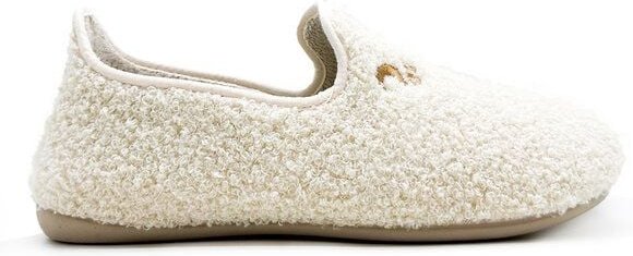 Veganer "thies ® Rec Teddy Closed Slipper" aus ultraweichem, recyceltem Fell