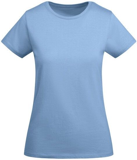 Roly Eco Damen T-Shirt Breda Rundhals enger geschnitten Körpernah Bodyfit