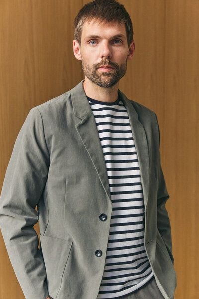 About Companions Legerer Blazer ENVER aus einer nachhaltigen Tencelmischung.