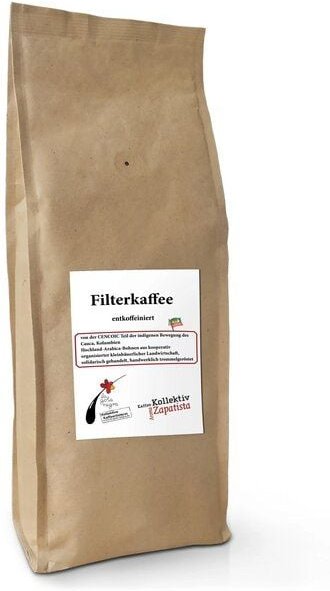 Kaffeerösterei La gota negra entkoffeinierter Filterkaffee