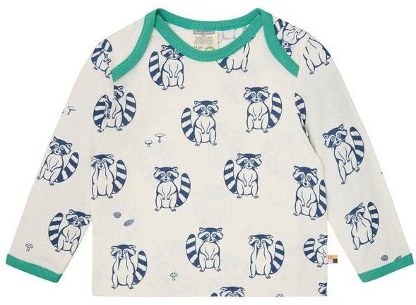 loud + proud Babys & Kinder Shirt langarm mit Druck, GOTS-zertifiziert