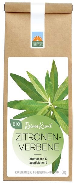 Kräutergarten Pommerland Bio-Tee Zitronenverbene