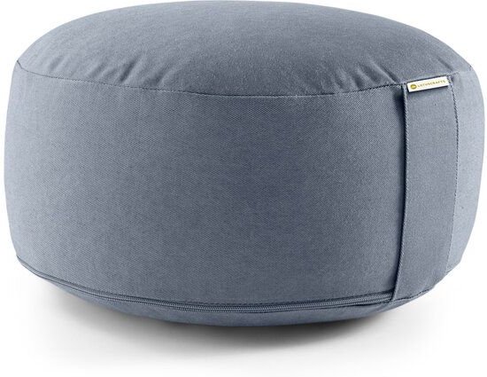 Lotuscrafts Yogakissen Lotus - Sitzhöhe 15cm - ohne Bestickung - GOTS zertifiziert