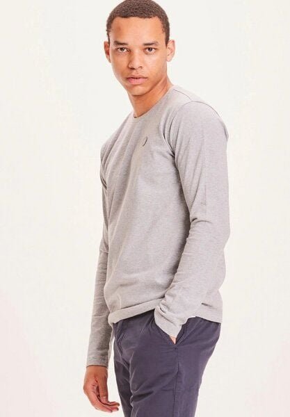 KnowledgeCotton Apparel Locust Badge Longsleeve