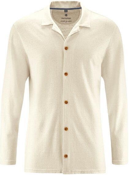 HempAge Weiches Pyjamahemd Hanf/Biobaumwolle