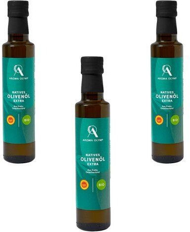 Aroma Olymp Bio natives Olivenöl extra - aus Kreta, Griechenland (g.U.)