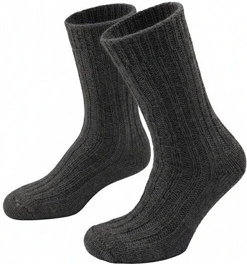 Thumbnail - Opi and Max 3 Paar dicke Alpaka-Wollsocken – 65 % Wolle, 35 % Alpaka – warm, weich & langlebig – Unisex Socken für Damen...