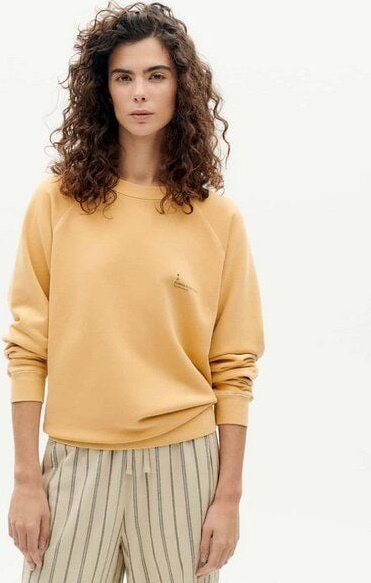 thinking mu Sweatshirt mit Rundhalsausschnitt - FTP - aus 100% biologisch angebauter Baumwolle