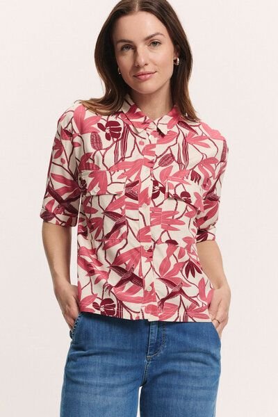 TRANQUILLO Oversized Bluse Anii aus EcoVero Viskose (1180003)