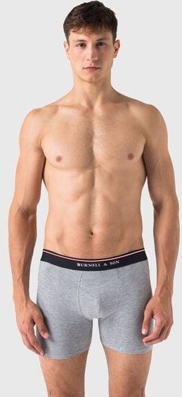 Thumbnail - Burnell & Son Herren Boxershorts 5er Pack Retroshorts Unterhosen aus Baumwolle mit Komfortbund