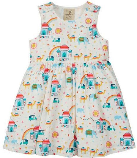 Frugi Sommerkleid Taj Mahal (Menna Party Dress) At the Taj