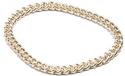 Jonathan Radetz Jewellery Kettenring Endless, fine(01), raw(02), Gold 585, 14 Karat, Größe S - L, Made in Germany