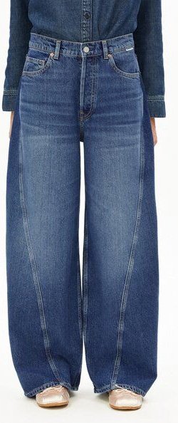 ARMEDANGELS AALTHEA BARREL Damen Wide Leg Mid Waist aus Lyocell Baumwoll Mix