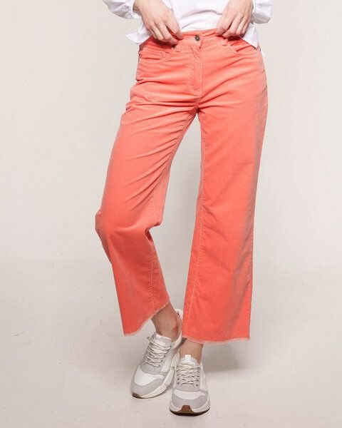 Alma & Lovis Softe 7/8-Feinkordhose aus leichter Bio-Baumwolle | Babycordhose