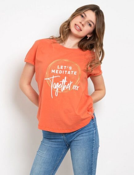 SPARKLES OF LIGHT Boxy Shirt | LET'S MEDITATE