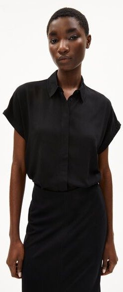 Thumbnail - ARMEDANGELS LARISAANA BLOUSE - Damen Bluse aus LENZING ECOVERO Viskose