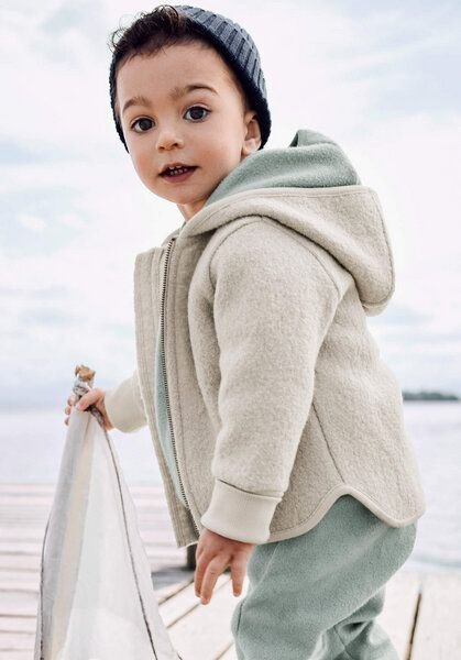 hessnatur Walkjacke aus reiner Bio-Merinowolle