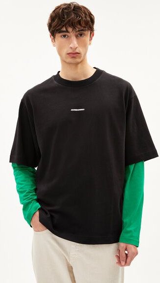 ARMEDANGELS AALOX - Herren Heavyweight T-Shirt Oversized Fit aus Bio-Baumwoll mix