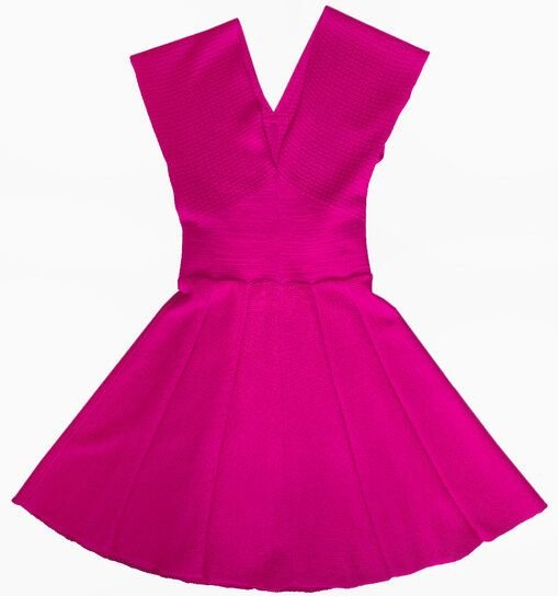 vincente Strickkleid